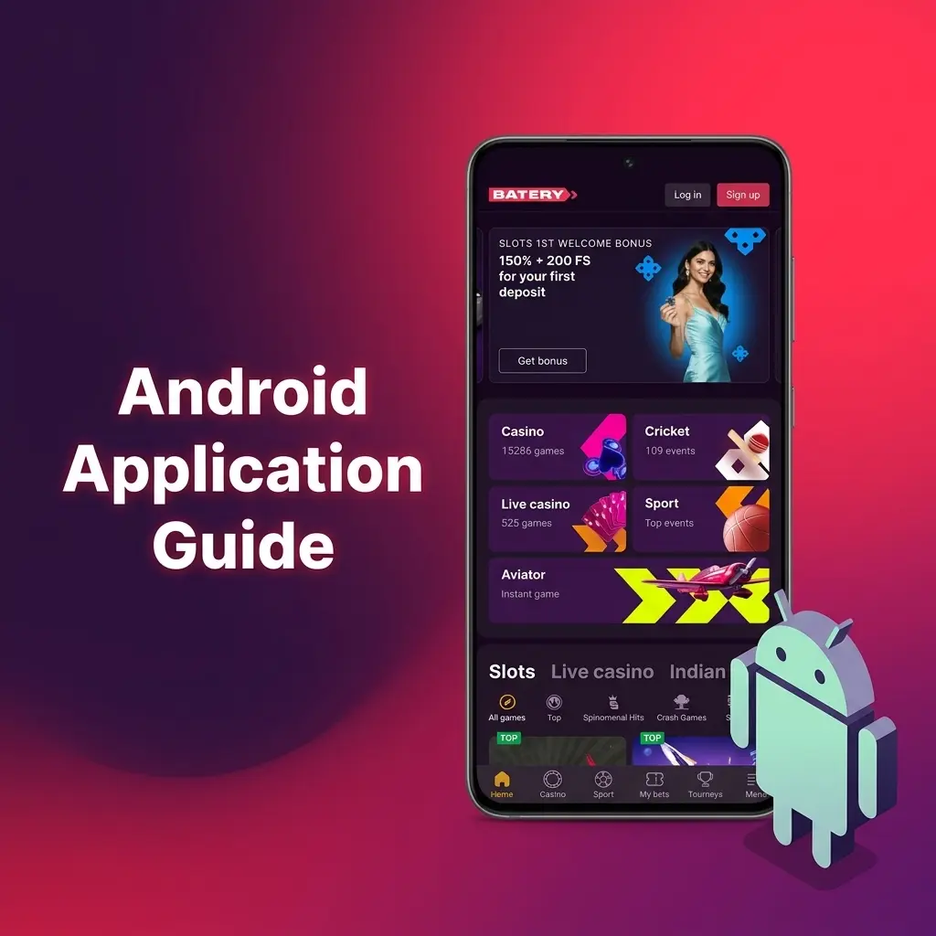 Step-by-step Android application guide showing how to download and install the APK file on a smartphone.