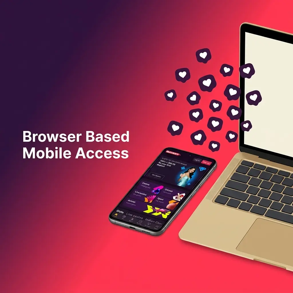 Browser-based mobile access to our responsive platform, offering full functionality without any software downloads.